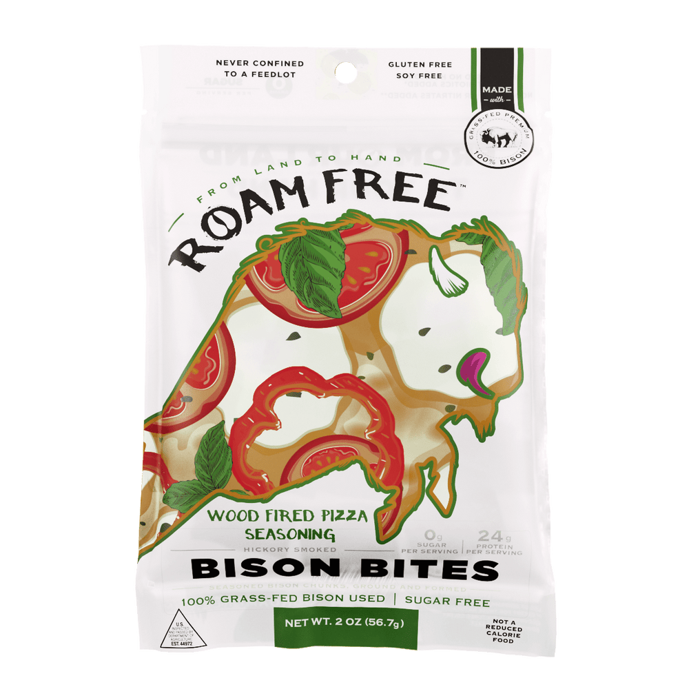 Bison Bites Wood Fired Pizza - Go Roam Free