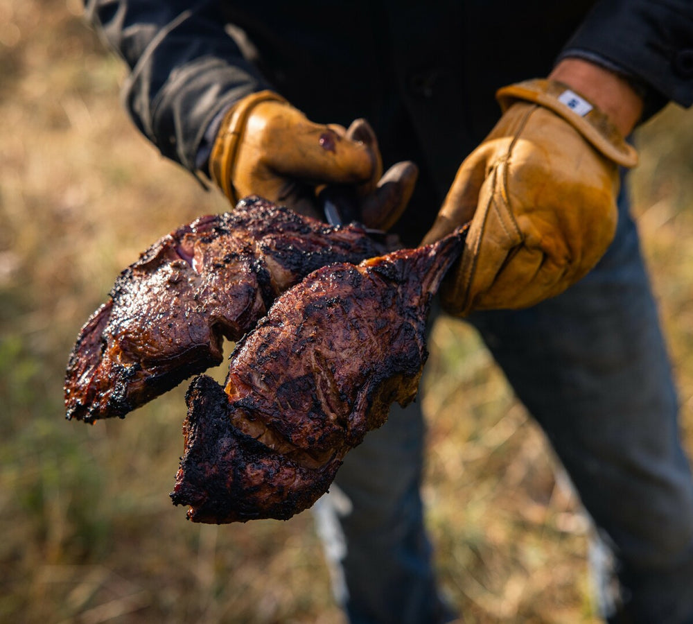 Bison Tomahawk Steaks Bone-In 40oz